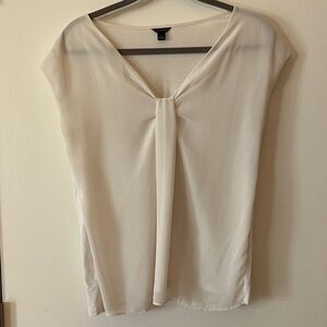 Ann Taylor Cream Blouse